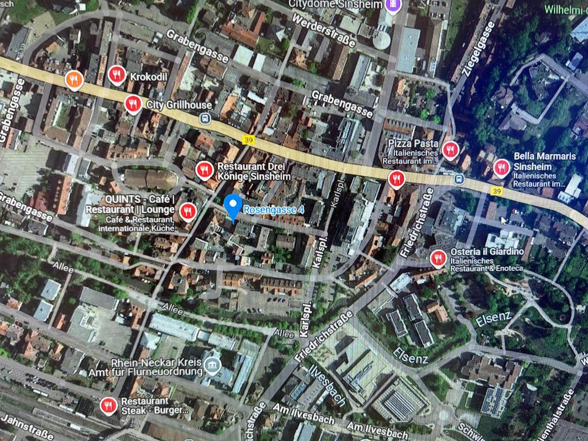 City Apart 2 Stadtwohnung Mit Netflix Nahe Bahnhof Sinsheim Exteriör bild